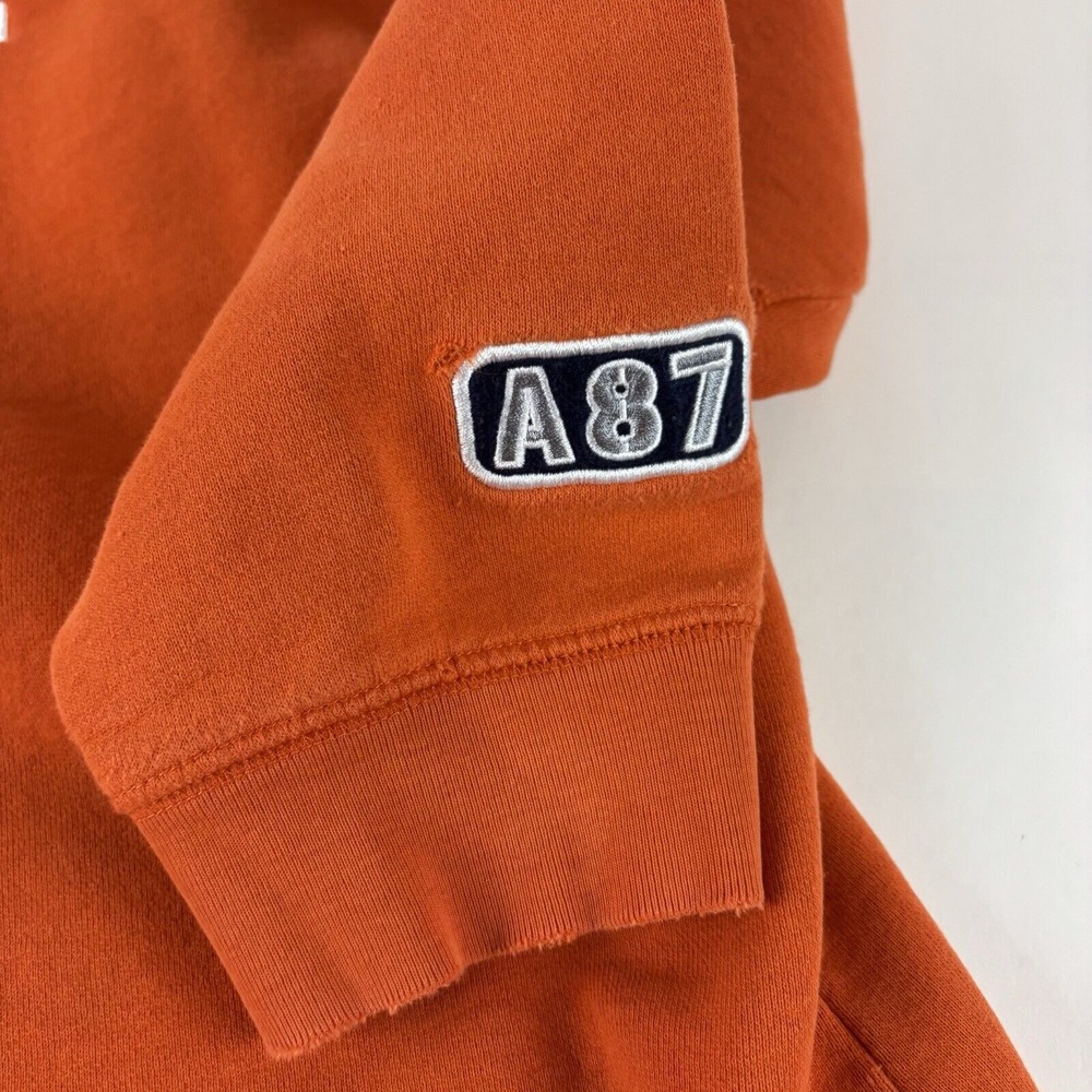 VTG Aeropostale Medium Crewneck Y2K Fleece Logo Sweatshirt Athletic A87 Distress - Picture 6 of 10
